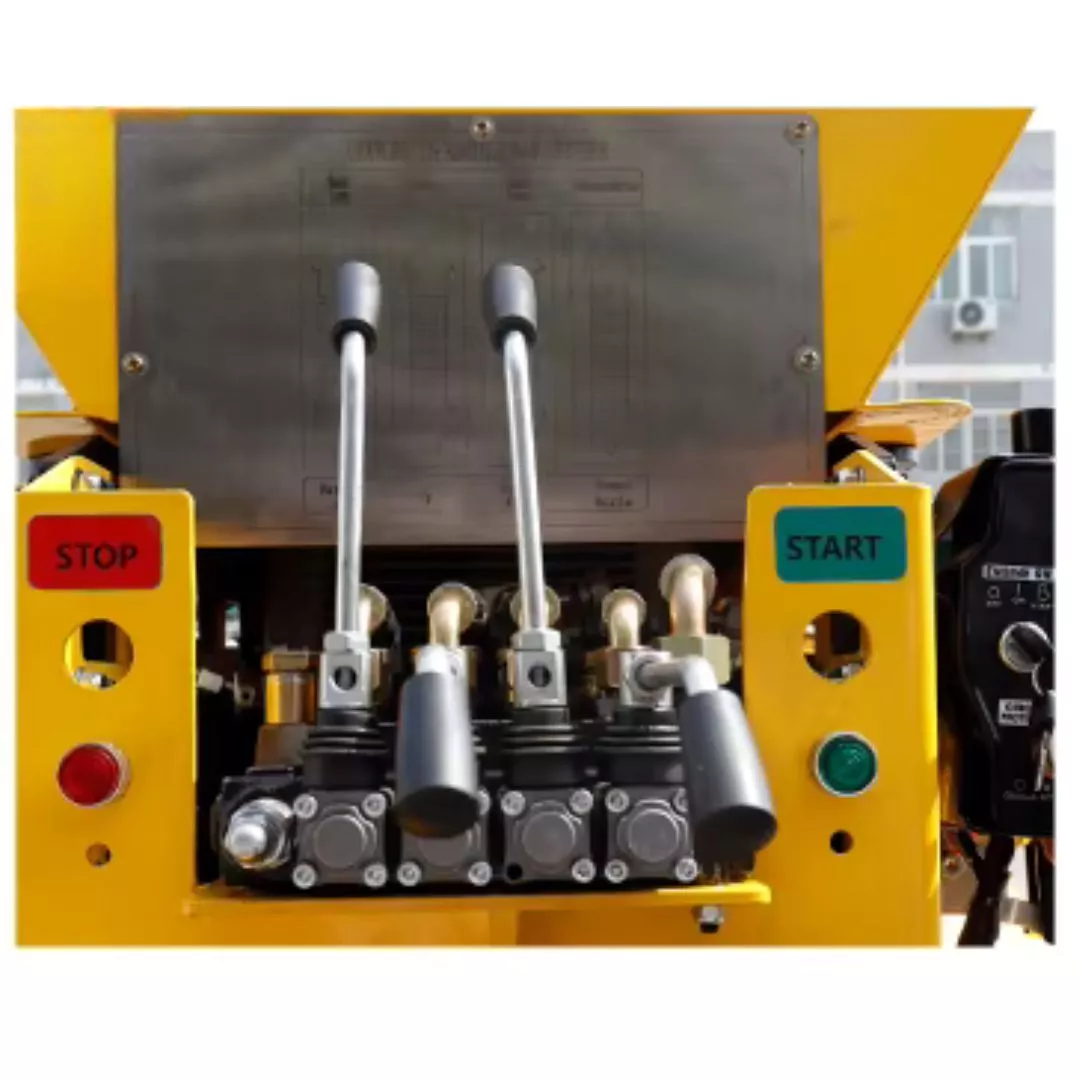 EB-20 concasseur mobile sur chenilles — vue arrière