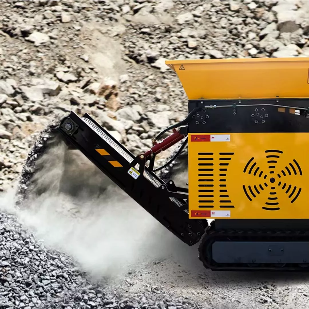 EB-20 concasseur de pierres et mâchefer mobile sur chenilles