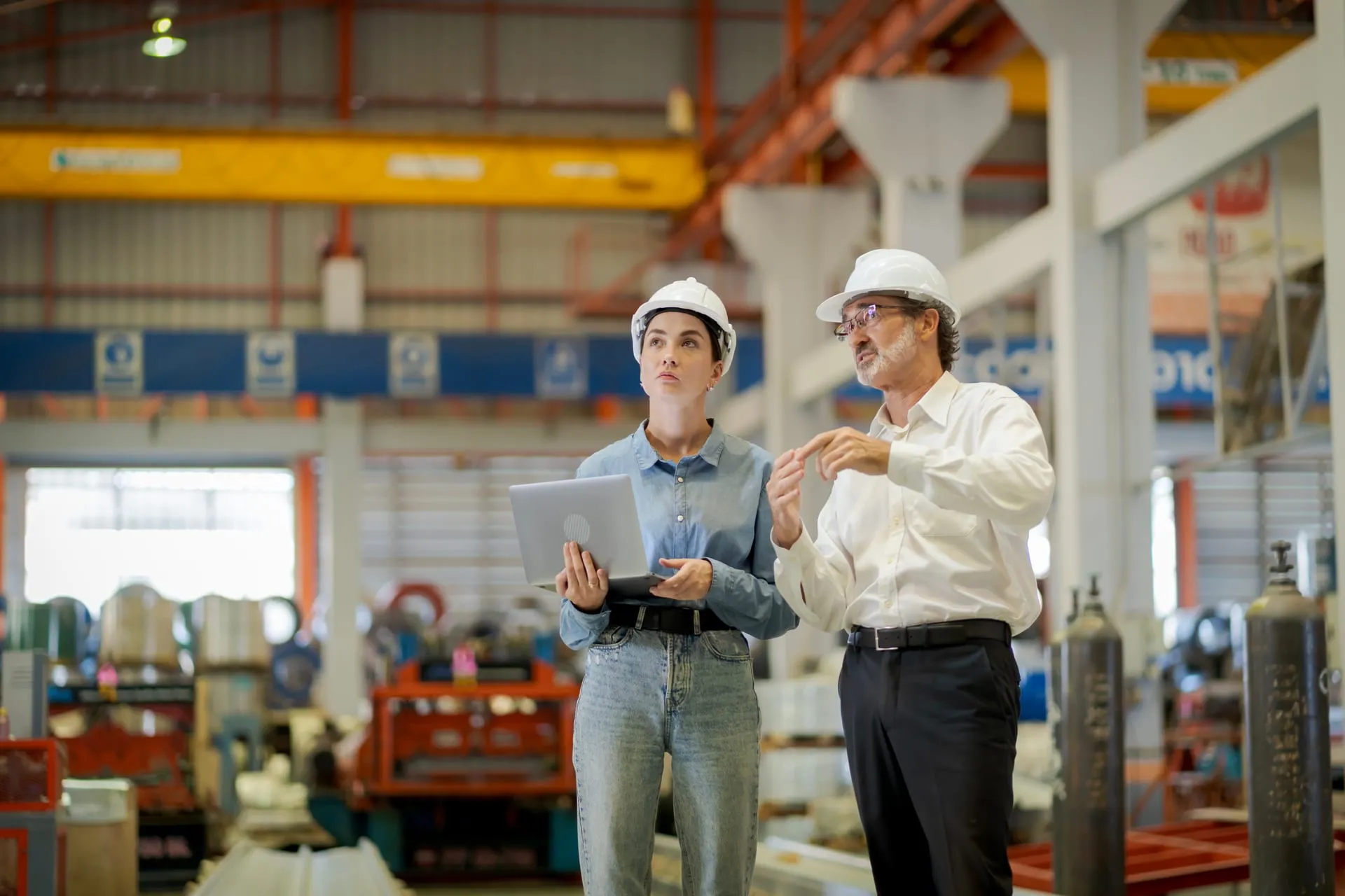 Équipe Euro Broyage en intervention sur chantier client