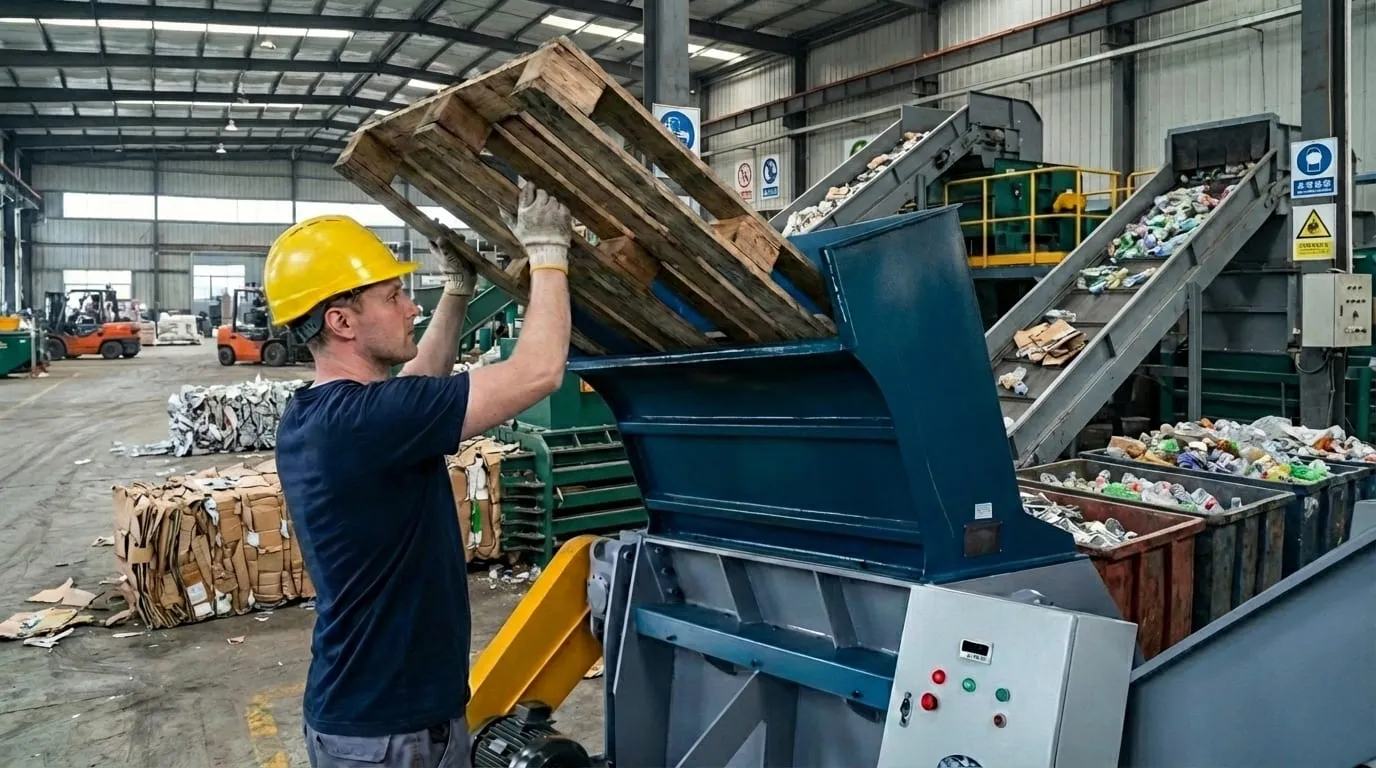 Broyage de palettes Euro Broyage